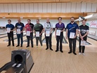 Pori Open 2022 parhaat vasemmalta Simon Tissarinen, Jesse Kallio, Juho Rissanen, Niko Oksanen, Samu Valaranta, Jesse Ahokas, Klaus Hietarinne ja Patrik Päiviö 