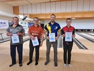Pori Open 2022 BCD finaalin parhaat vasemmalta Jouko Forsten, Timo Saikkonen, Tomi Sundvall ja Tomi Laukkanen